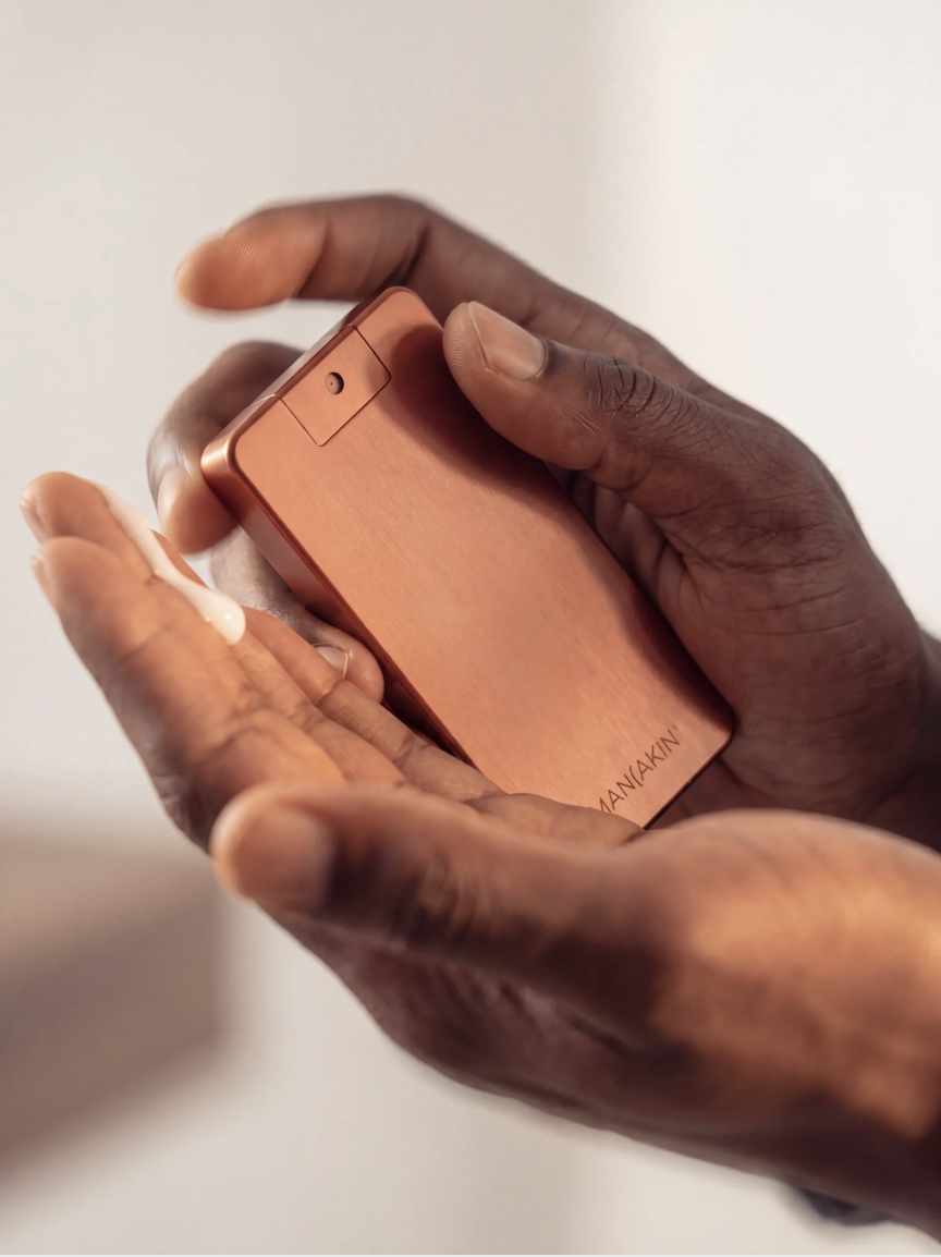 Copper MAN(AKIN) device in hand dispensing formula